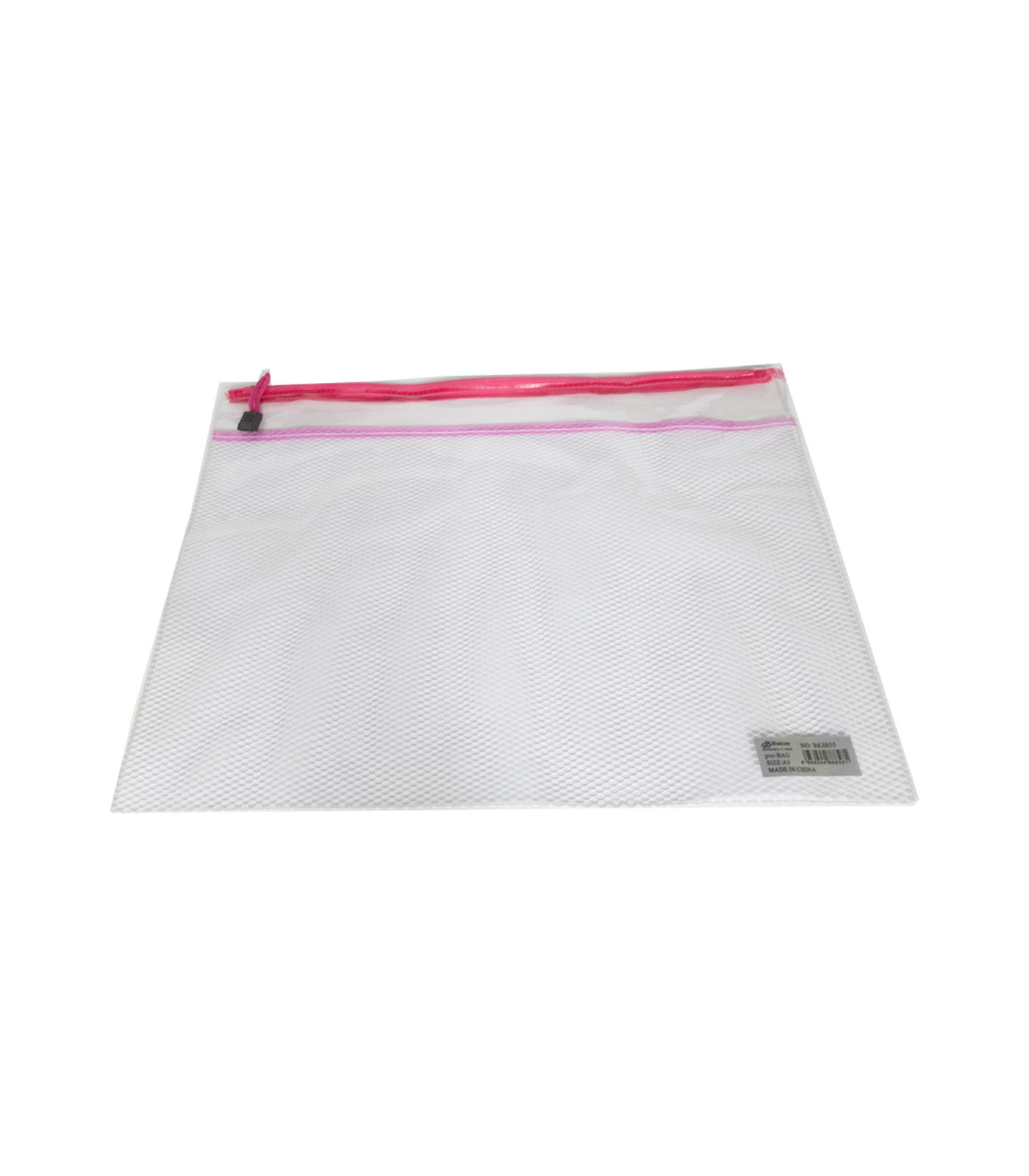 Folder with colorful zipper - Transparent - A3