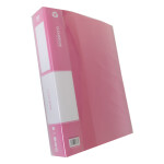 Clear book paper holder - A4 - 80 pockets - Assorted colors
