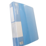 Clear book paper holder - 100 pockets - A4 - Assorted colors
