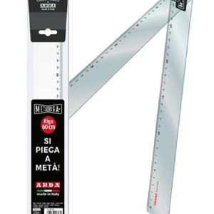 ARDA MetaRiga - Ruler 60cm. that folds in half