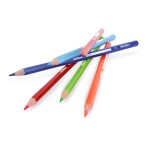 ETAFELT Fibracolor Rainbow Hexagonal colored pencil Pack of 12 Colors