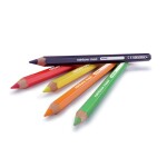 ETAFELT Fibracolor Rainbow Maxi Hexagonal maxi size coloured pencil Pack of 12 Colors