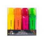 Serve Berry Neon Highlighter Pack of 4