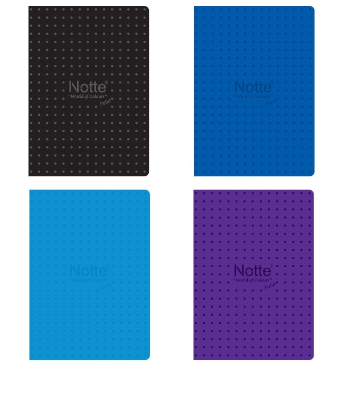 Notte® Point Notebook with PP Cover