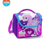 Coral High Kids Thermal Lunch Bag - Purple Pink Unicorn Patterned