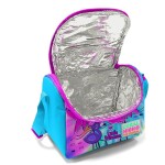 Coral High Kids Thermal Lunch Bag - Blue Pink Flamingo Patterned