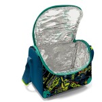 Coral High Kids Thermal Lunch Bag - Nefti Black Repair Set Patterned