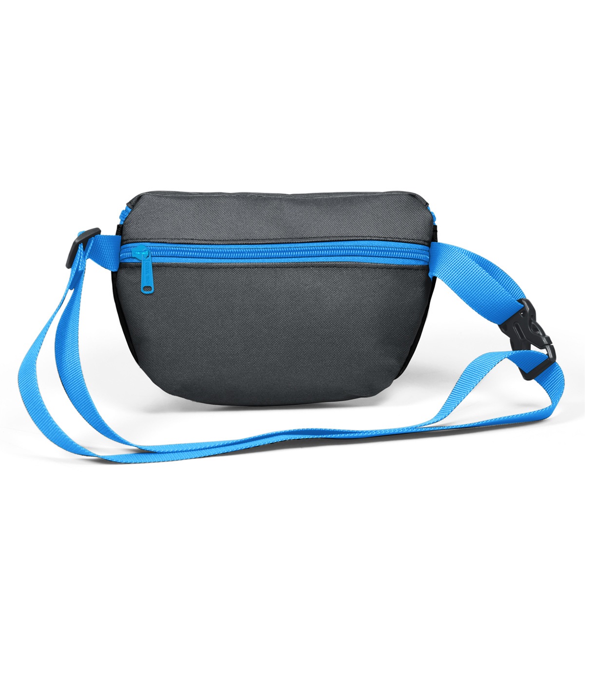 Coral High Sport Two Compartment Waist Bag - Black Dark Gray