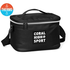 Coral High Sport Thermal Lunch Bag - Black