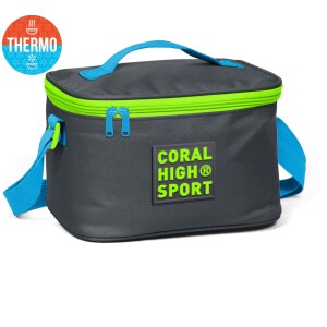 Coral High Sport Thermal Lunch Bag - Dark Gray