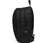 Coral High Sport Four Compartment USB Backpack - Black