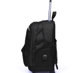 Coral High Sport Four Compartment Squeegee USB Backpack - Black