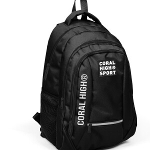 Coral High Sport Four Compartment Backpack - Black