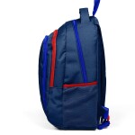 Coral High Sport Four Compartment Backpack - Navy Blue Red