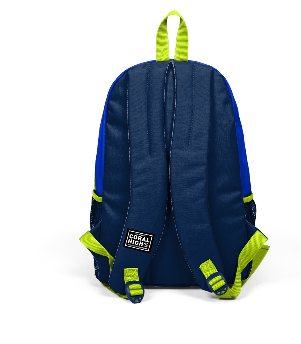 Coral High Sport Four Compartment Backpack - Saks Navy Blue
