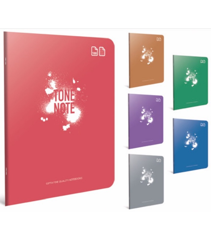 Gipta Tone-Note Lined PP cover Notebook