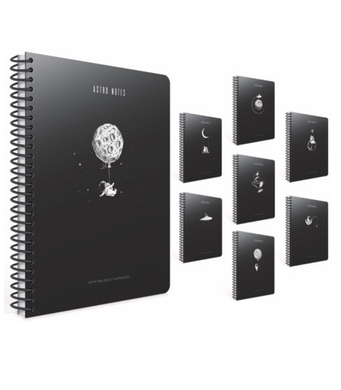 Gipta Astro Notes Lined carton cover Notebook