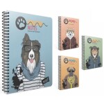 Gipta DOGSTER SPIRAL - PP COVER NOTEBOOK