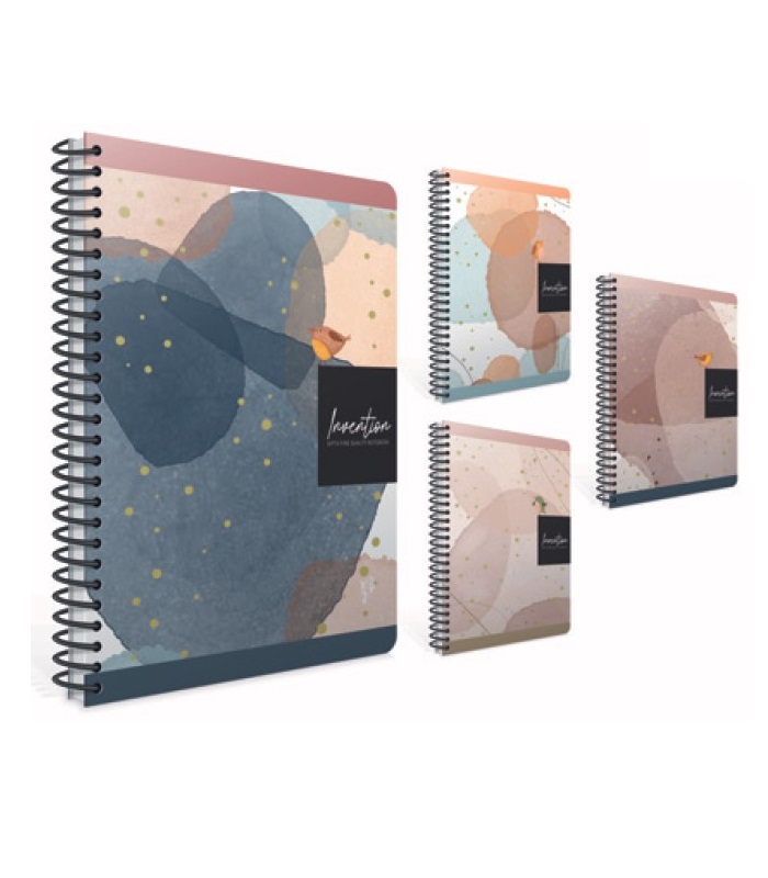 Gipta INVENTION SPIRAL / HARD COVER NOTEBOOK