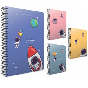 Gipta HAPPINESS SPIRAL - CARDBOARD COVER NOTEBOOK