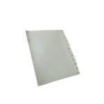 A4 Gray divider Plastic - 12 sections