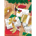 Editor : Christmas Greeting Card with Santa's Presents