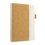 Atom Notebook Leather Cover - White CRNB21
