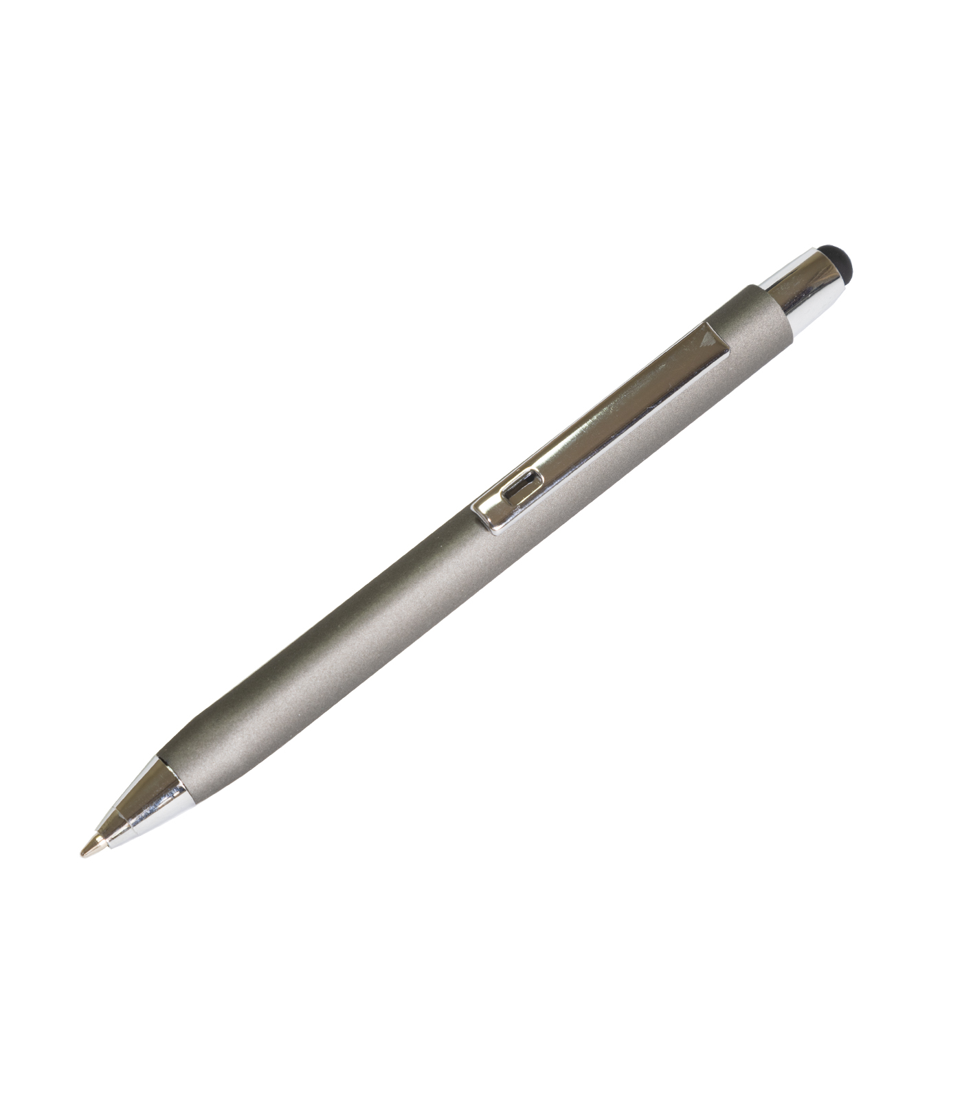 Atom Ballpoint Thin Pen - Gray Metal