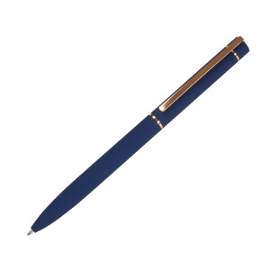 Atom Ballpoint Pen - Blue Metal