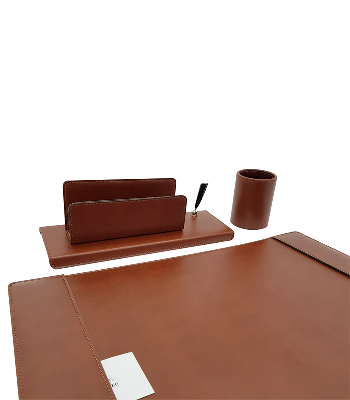 Orna Desk set 4pcs. leather