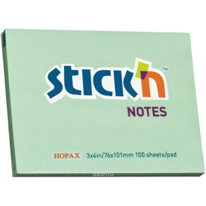 Hopax Stick'n Block pastel self-adhesive color Green