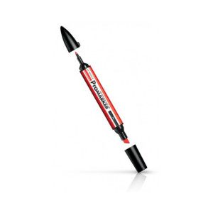 Twin Tip ProMarker Marker Pen - Lipstick Red (R576)