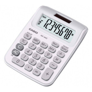 Casio Table Calculator Colorful White