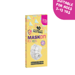 MaskOn Kids: 3 Layer Melt Blown Filtering Face Masks -PACK OF 10