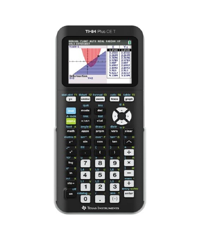 Texas Instruments TI-84 Plus CE-T Graphing Calculator