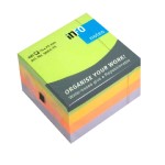 INFO Brilliant Mix Sticky Notes 75 X 75 MM - NO. OF PAPERS 400