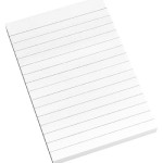 INFO Lined Sticky Notes 100 X 150 MM