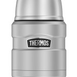 THERMOS® Stainless King 470 ml Vacuum-Insulated Food Jar with Spoon