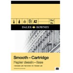 Daler Rowney Smooth Cartridge Pad - 130gsm - 30 Sheets - A2