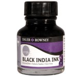 Daler Rowney Black India Ink