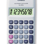 Casio Calculator HL 815L WE white pocket 8-digit