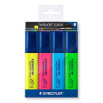 Staedtler Textsurfer classic 364 WP4 Highlighter Pen 4 Colors