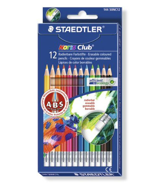 Staedtler Erasable Colored Pencils 12 Colors