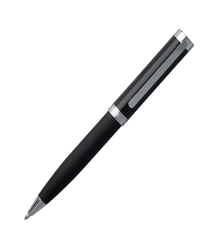 HUGO BOSS HSV6514 Column Stripes Ballpoint pen Lacquer Chrome trim