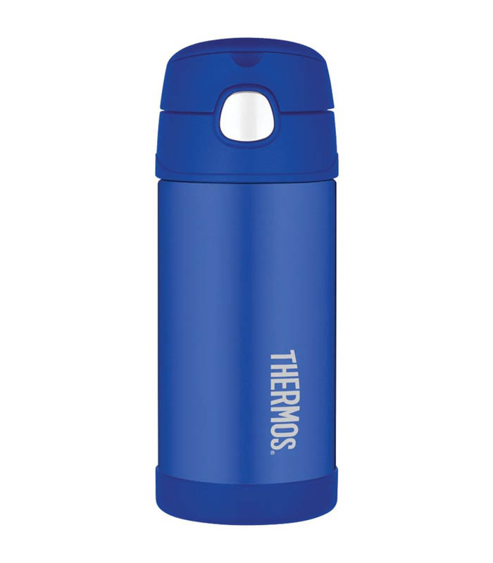 THERMOS® Funtainer Vacuum Insulated Straw Bottle, 355 ml - Blue