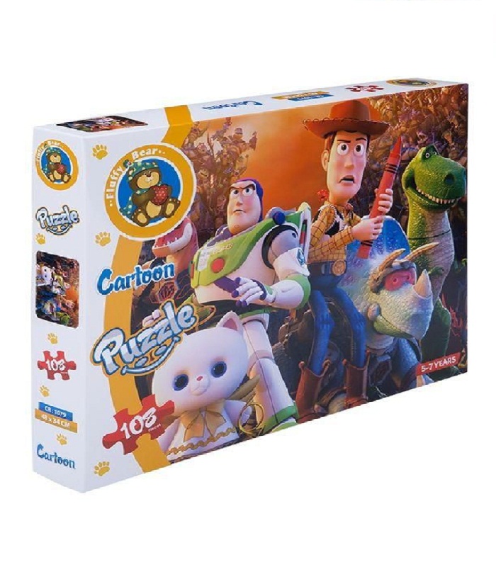 Fluffy Bear Toy Story Puzzle