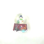 Christmas Glass Snowball With Snowman Inside
