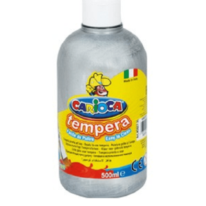 Tempera Carioca Silver Bottle 500ml