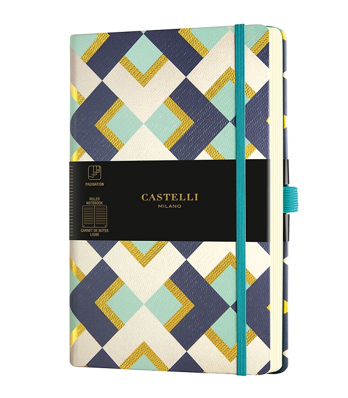 Castelli Milano GOLD Chess Notebook Rigid cover