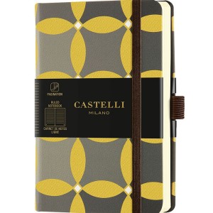 Castelli Milano GOLD Circles Notebook Rigid cover